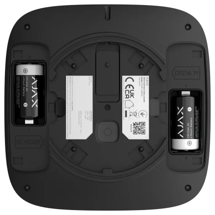 Датчик дыма Ajax EN54 FireProtect Heat black изображение 2