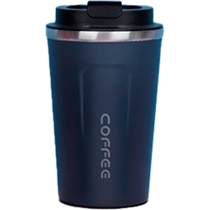 Термокружка Merlion MugCoffe 500 мл з відкидною кришкою, синя (MugCoffe-500Blue)