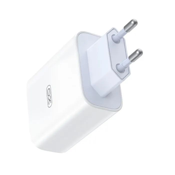 Зарядное устройство XO USB 120W + cable USB to USB-C white (XO-L128U) изображение 4 Зарядное устройство XO USB 120W + cable USB to USB-C white (XO-L128U) изображение 4