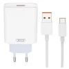 Зарядное устройство XO USB 120W + cable USB to USB-C white (XO-L128U) > цены в Киеве и Украине Зарядное устройство XO USB 120W + cable USB to USB-C white (XO-L128U)