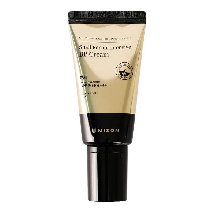 BB-крем Mizon Snail Repair Intensive BB Cream SPF30+ РА+++ 21 (8809663754129)