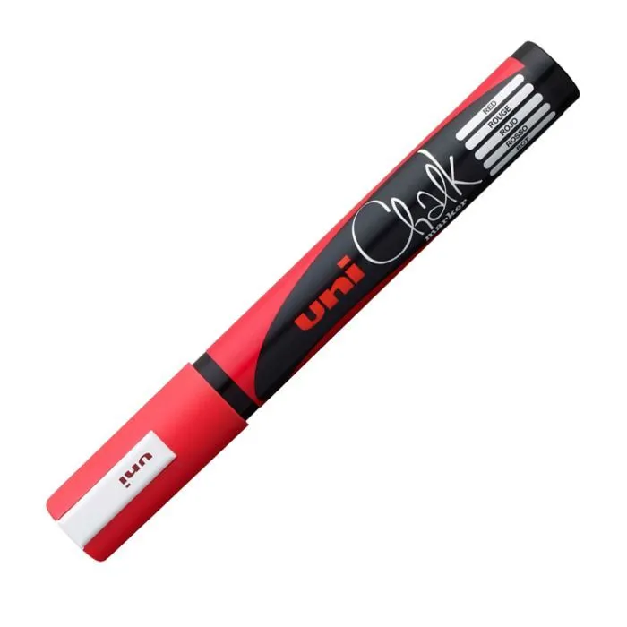 Маркер UNI Posca 1,8-2,5мм, красный (PWE-5M RED(N))