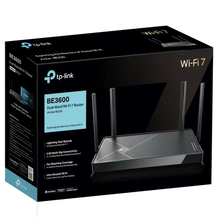 Маршрутизатор TP-Link Archer BE230 (ARCHER-BE230) изображение 4
