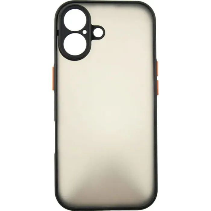 Чехол для мобильного телефона Dengos Matte iPhone 17 Black (DG-TPU-MATT-170)