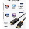 Кабель мультимедийный DisplayPort M to HDMI M 1.8m V1.2 4K60Hz Cabletime (CA915316) изображение 3