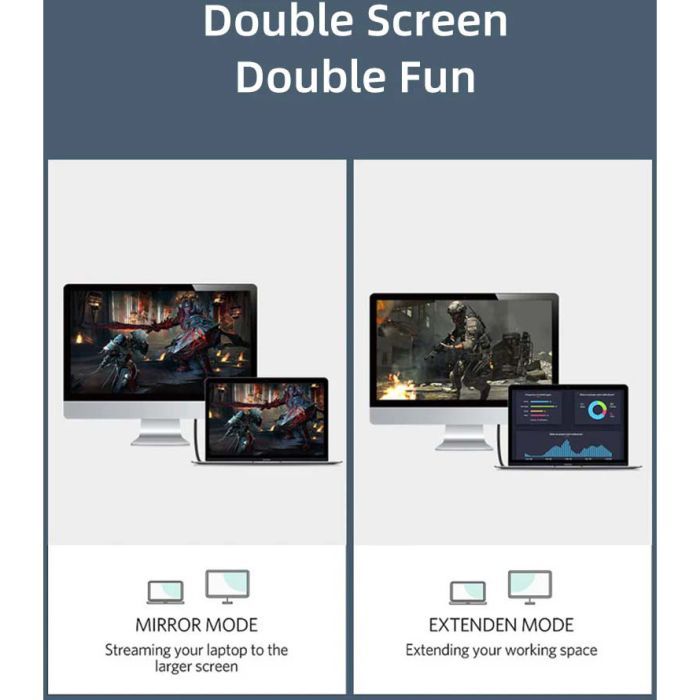 Кабель мультимедийный DisplayPort M to HDMI M 1.8m V1.2 4K60Hz Cabletime (CA915316) изображение 4