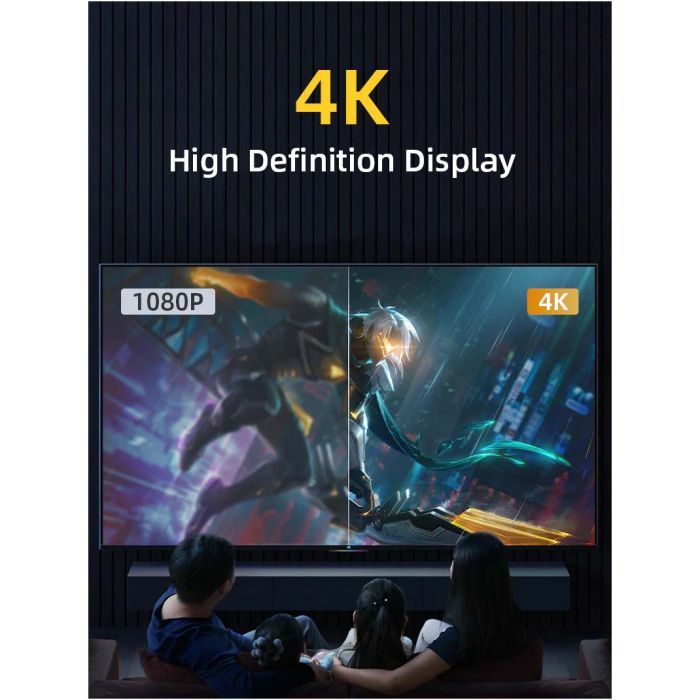 Кабель мультимедийный DisplayPort M to HDMI M 1.8m V1.2 4K60Hz Cabletime (CA915316) изображение 7