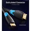 Кабель мультимедийный HDMI M to HDMI M 15.0m 4K30Hz black Vention (AACBN) изображение 7