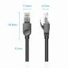 Патч-корд 3м, UTP cat 6 RJ-45 black Vention (IBNBI) зображення 8