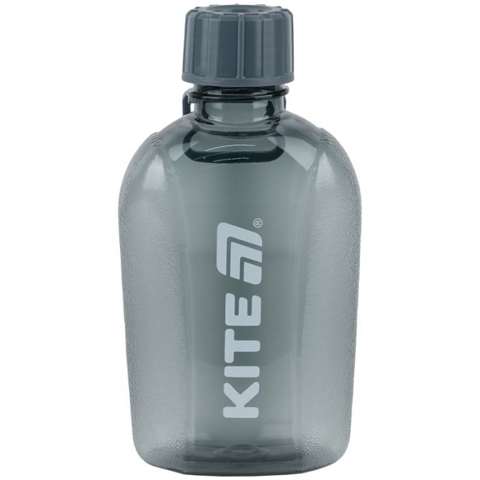 Пляшка для води Kite 650 мл сіра (K25-1240-1)
