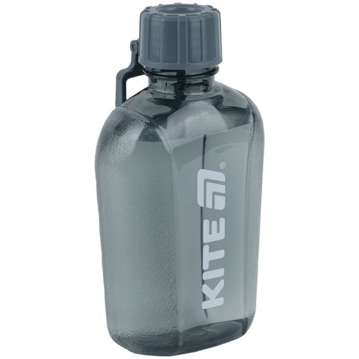 Пляшка для води Kite 650 мл сіра (K25-1240-1) зображення 2