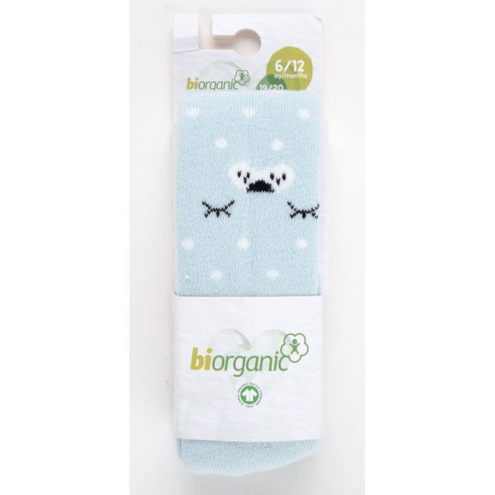 Колготки дитячі Bibaby махрові в горошок (68415-62-gray) зображення 2