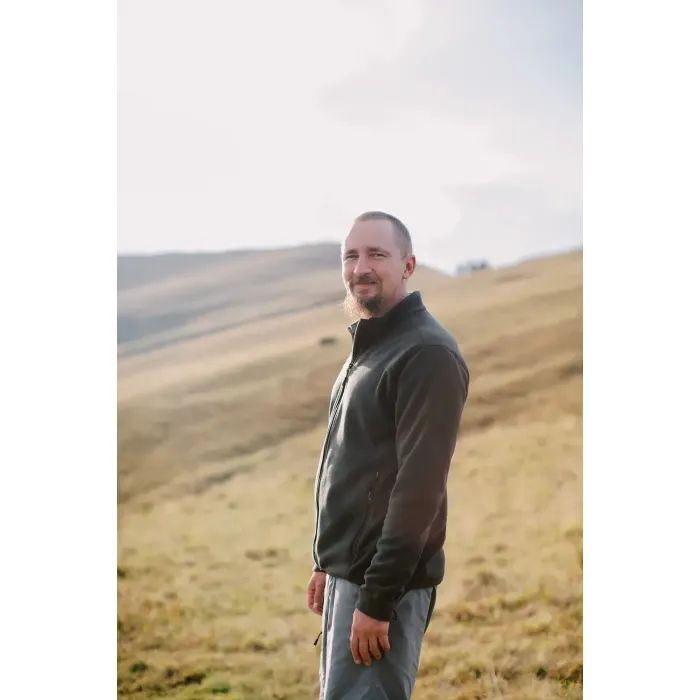 Кофта Tribe Fleece Jacket Full Zip T-KJ-0011-sand, 46 (T-KJ-0011-sand-46)