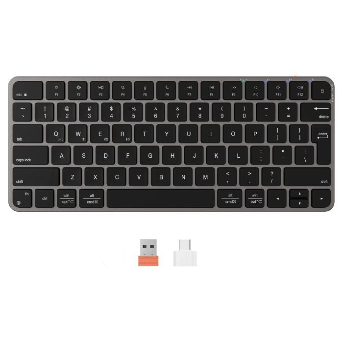 Клавиатура Meetion K210 Bluetooth/Wireless Black (MT-K210MW-A-RUA) изображение 2