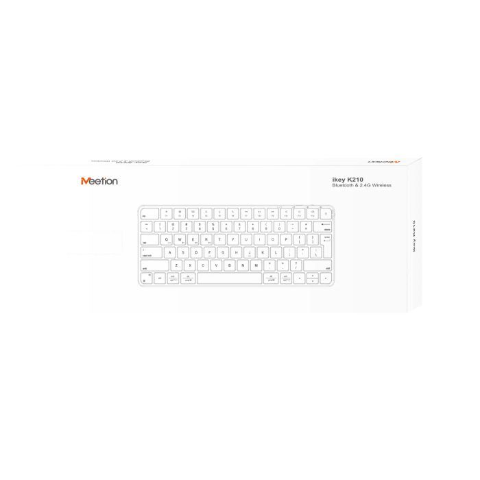 Клавиатура Meetion K210 Bluetooth/Wireless Black (MT-K210MW-A-RUA) изображение 7