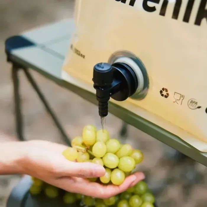 Відро складне Naturehike CNK2450CF027 для води 10 л, жовте (6927595798355) зображення 4