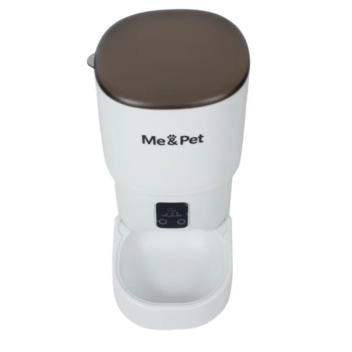 Універсальний посуд для тварин Me&Pet Годівниця розумна 4 л біла (NMP29) зображення 2