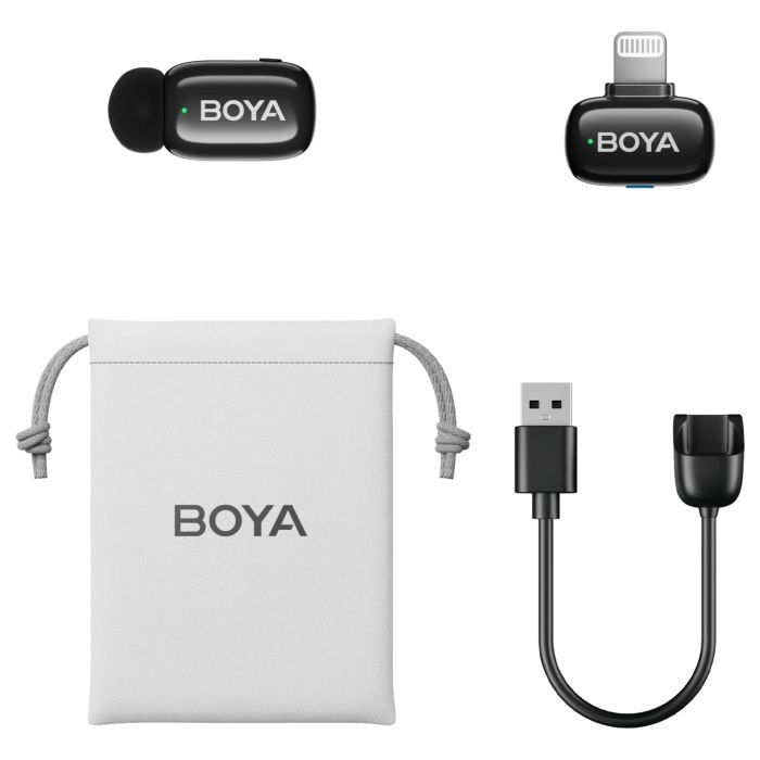 Микрофон Boya mini-16 Lightning Black (mini-16) изображение 4