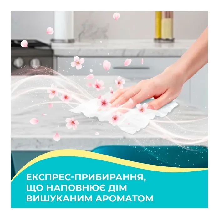 Салфетки для уборки Pani Blysk Влажные универсальные Восточная тайна 48 шт. (4823071670905) изображение 5