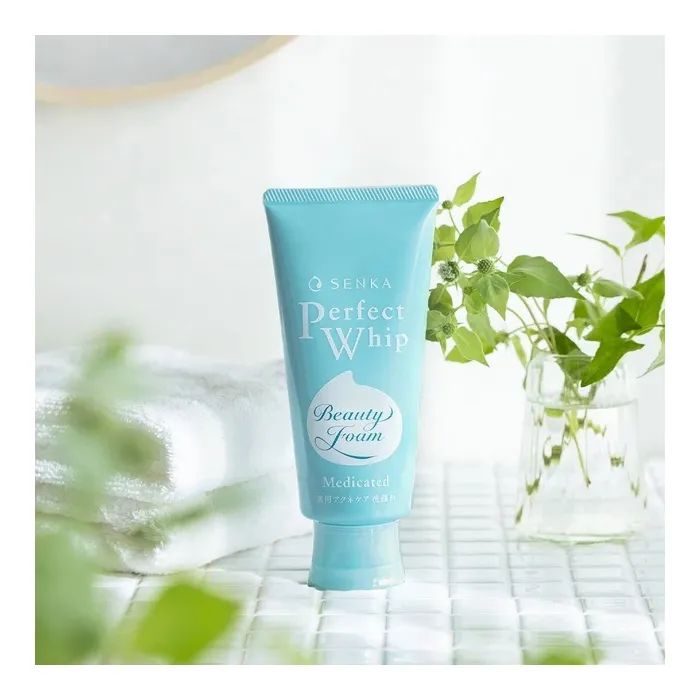 Пінка для вмивання Senka Perfect Whip Acne Care Проти акне 120 мл (4550516474902) зображення 4