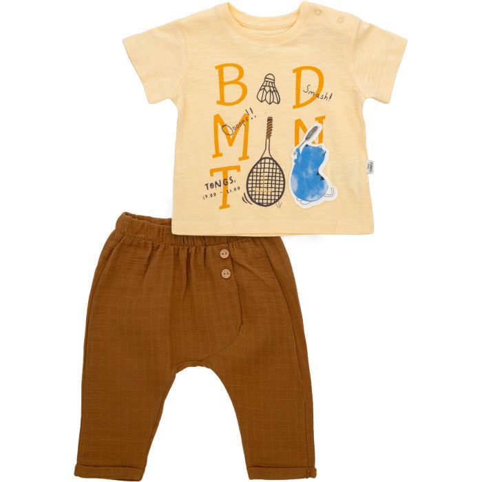 Набор детской одежды Tongs BADMINTON (4764-92B-yellow)