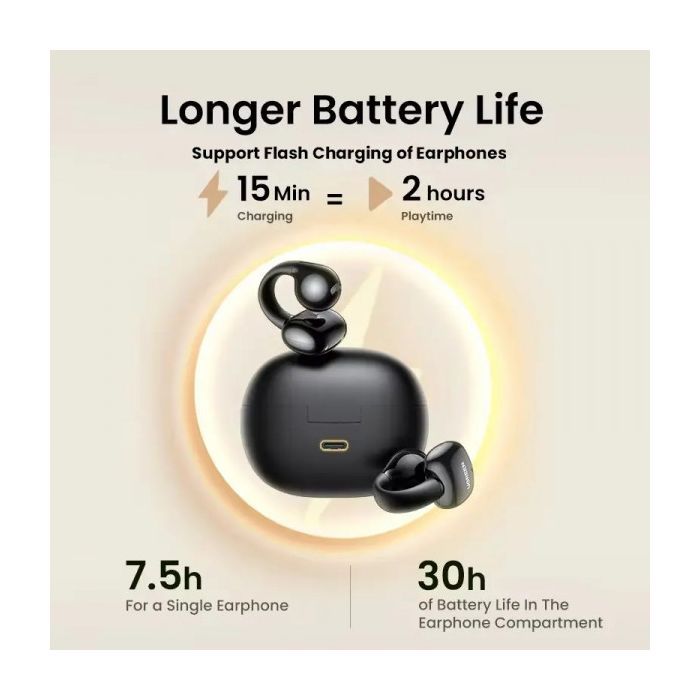 Навушники Ugreen HiTune S3 Open Wearable Bluetooth Black (45785) зображення 5