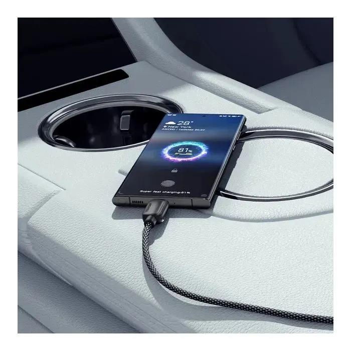 Дата кабель USB 2.0 AM to USB-C 1.0m 100W white Essager (EXC7A-WL02-P) изображение 2