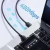 Дата кабель USB 2.0 AM to USB-C 1.0m 100W white Essager (EXC7A-WL02-P) изображение 3