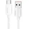 Дата кабель USB 2.0 AM to USB-C 1.0m 100W white Essager (EXC7A-WL02-P)