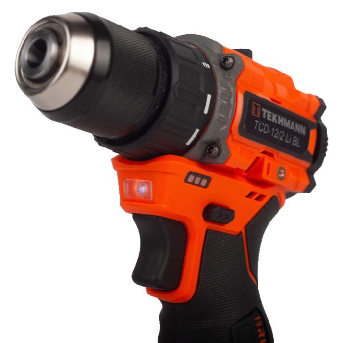 Шуруповерт Tekhmann TCD-12/2 Li BL, 12V, 2x1.5Ah (854606) зображення 7