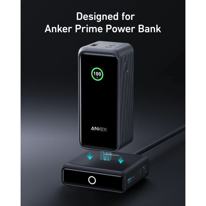 Зарядное устройство Anker 2xUSB-C 100W + 1xUSB + Pogo pin for Anker Prime black (A1902311) изображение 4