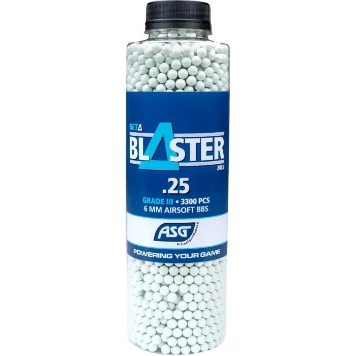Страйкбольні кульки ASG Beta Blaster 6 мм 0,25 г 3300 шт (20170)