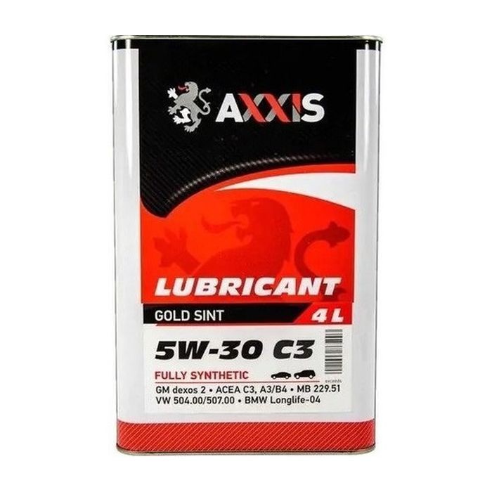 Моторна олива AXXIS 5W-30 C3 504/507 4л (AX-2020)