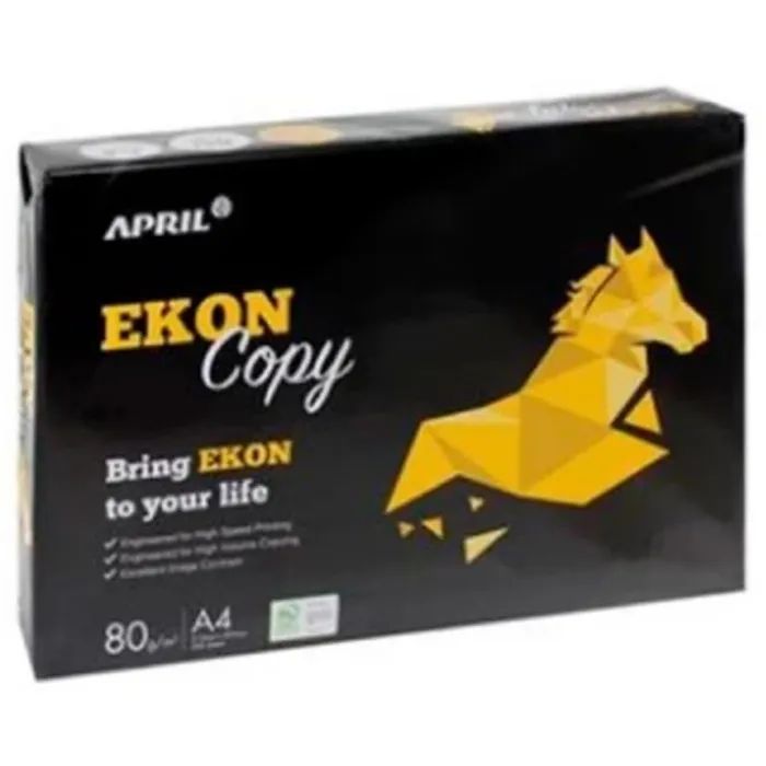 Папір A4, 80 г, 500 л, APRIL EKON COPY класc C, APRIL (OP-EKON-A4-80-C)