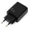 Зарядний пристрій Vinga 2xUSB-C + USB-A Display 45W (VCR45ACCDB) зображення 8