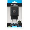 Зарядний пристрій Vinga 2xUSB-C + USB-A Display 45W (VCR45ACCDB) зображення 9