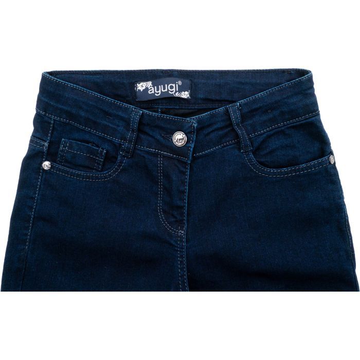 Джинсы детские A-Yugi школьные (9002-158G-blue) изображение 2