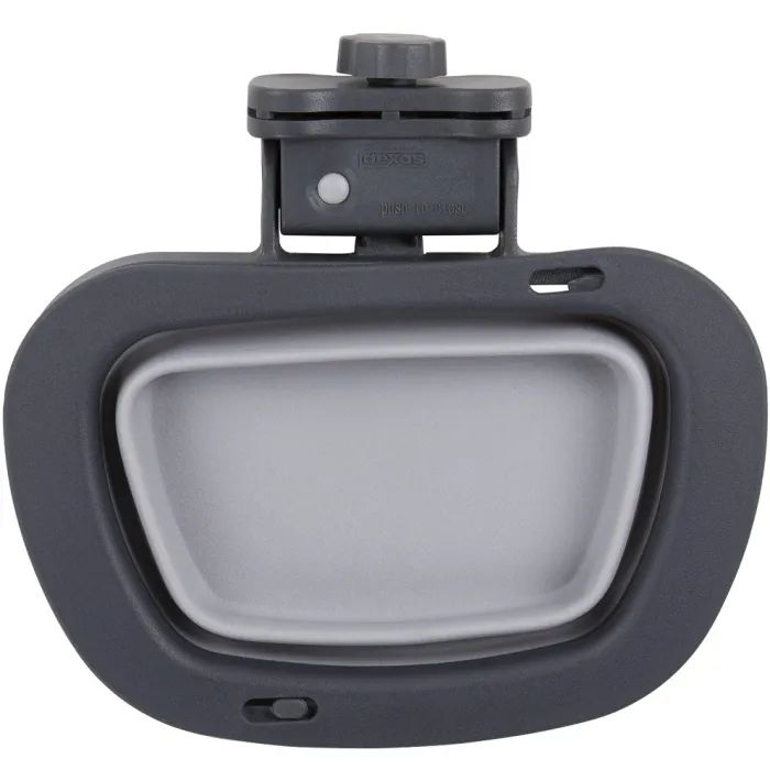 Посуда для собак Dexas Миска сложная с креплением на клетку 600 мл светло-серая (0084297309244) изображение 2