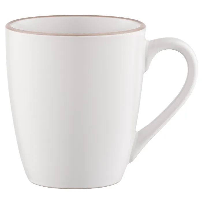Чашка Ardesto Asti, 360мл, кераміка, білий (AR1436AB)