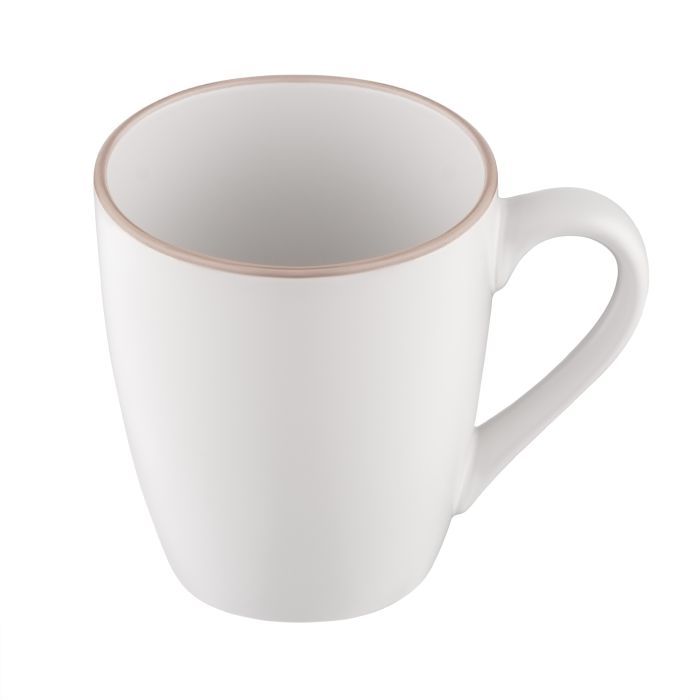 Чашка Ardesto Asti, 360мл, кераміка, білий (AR1436AB) зображення 3