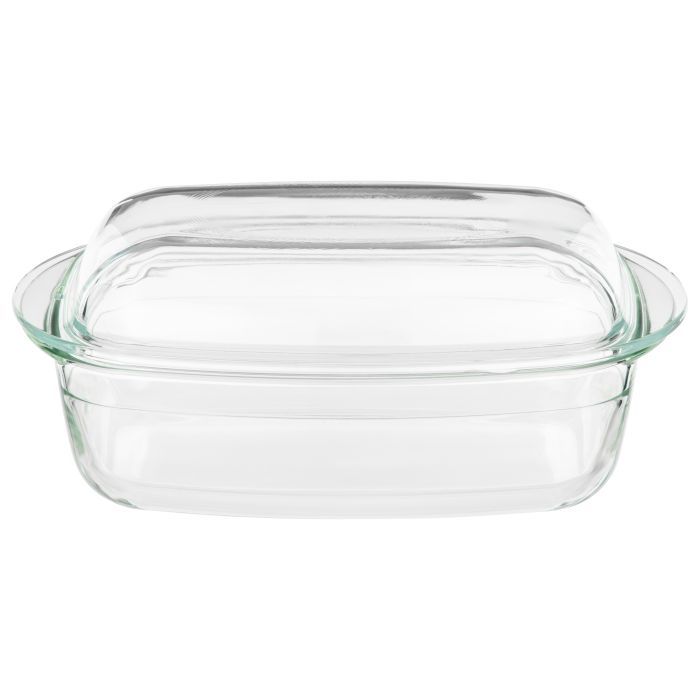 Форма для випікання Ardesto Black Mars 33x19x13см, прямокутна, прозорий (AR2409BGB)