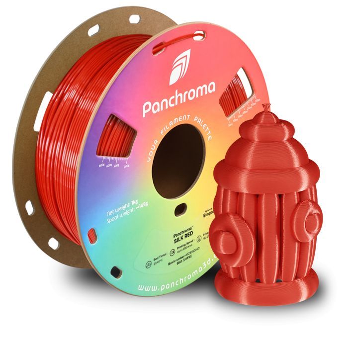 Пластик для 3D-принтера Polymaker PLA PANCHROMA SILK 1,75mm 1kg MAGENTA (CA03010) зображення 5