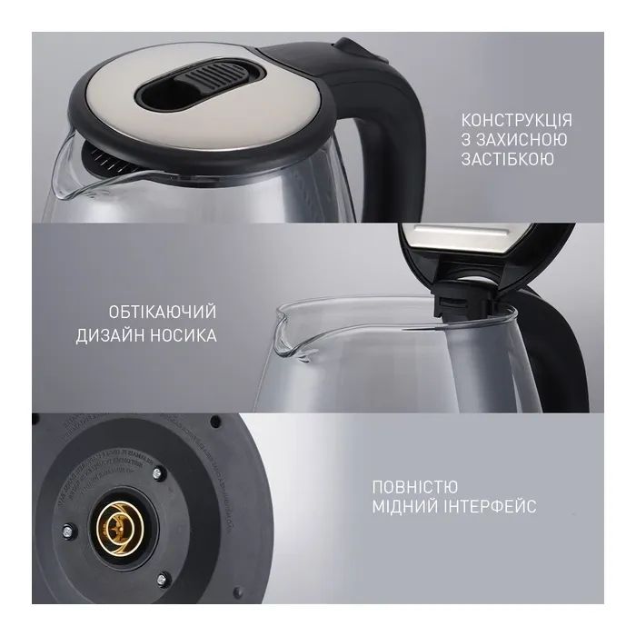 Электрочайник WINNINGSTAR ST-6017 Silver изображение 5