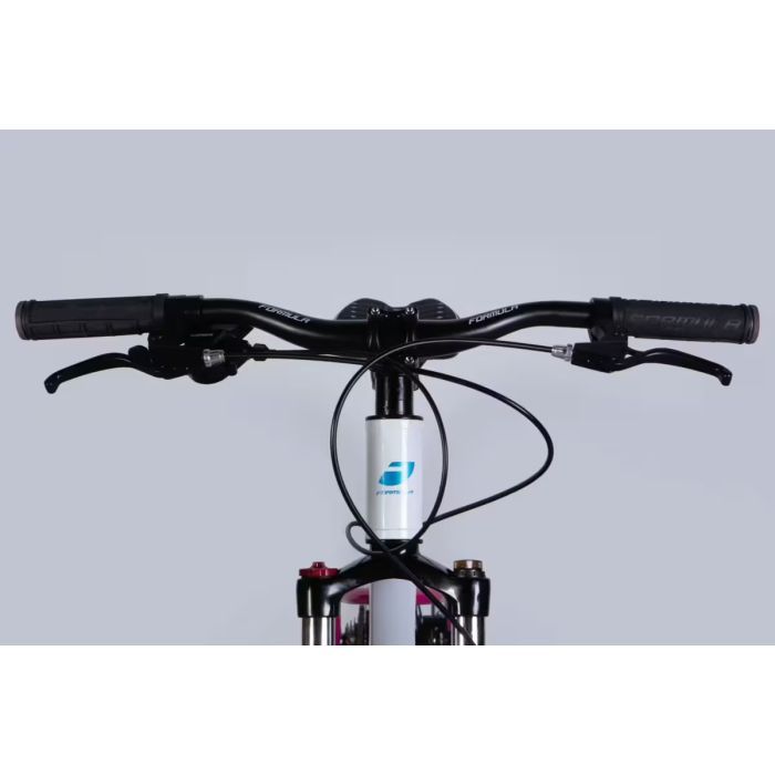 Велосипед Formula 26" F-1 DD рама-13" AL 2026 біло-рожевий (OPS-FR-26-818) зображення 6
