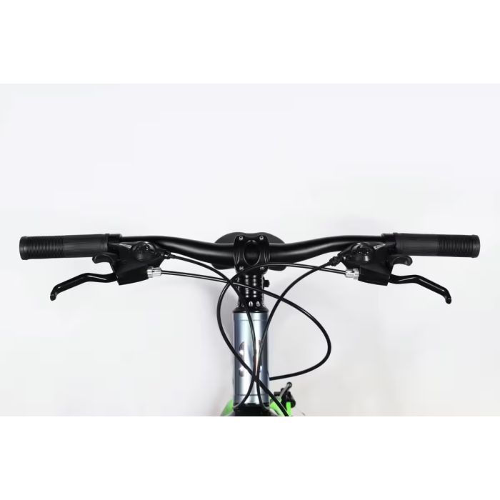 Велосипед Space 26" LYRA DD FR рама-13" AL 2026 сріблясто-зелений (OPS-SP-26-099) зображення 6