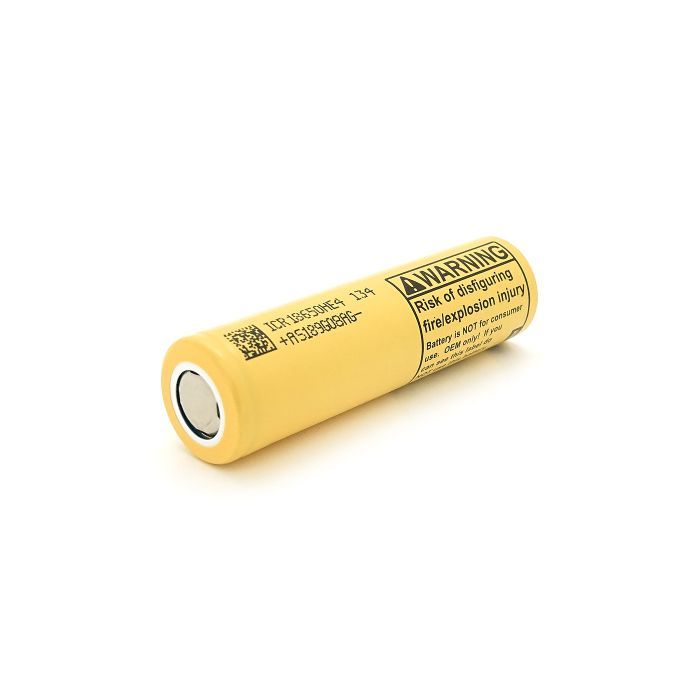 Аккумулятор 18650 2500mAh, 35A, 4.2/3.7/2.5V, Yellow LG (LGDBHE41865 (LG HE4)) изображение 2