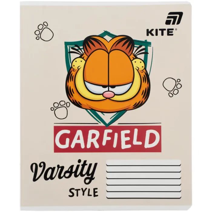 Тетрадь Kite Garfield, 18 листов, клетка (GF26-236) изображение 11