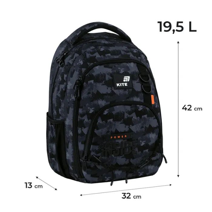 Рюкзак школьный Kite Education teens 905M Power Inside (K26-905M-4) изображение 12