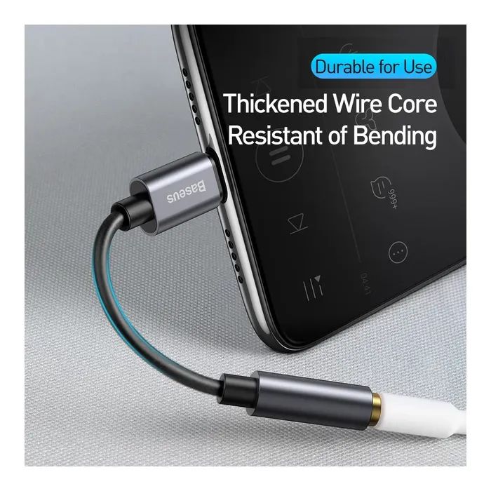 Переходник USB-C M to 3.5mm F Baseus (CATL54-0G) изображение 8