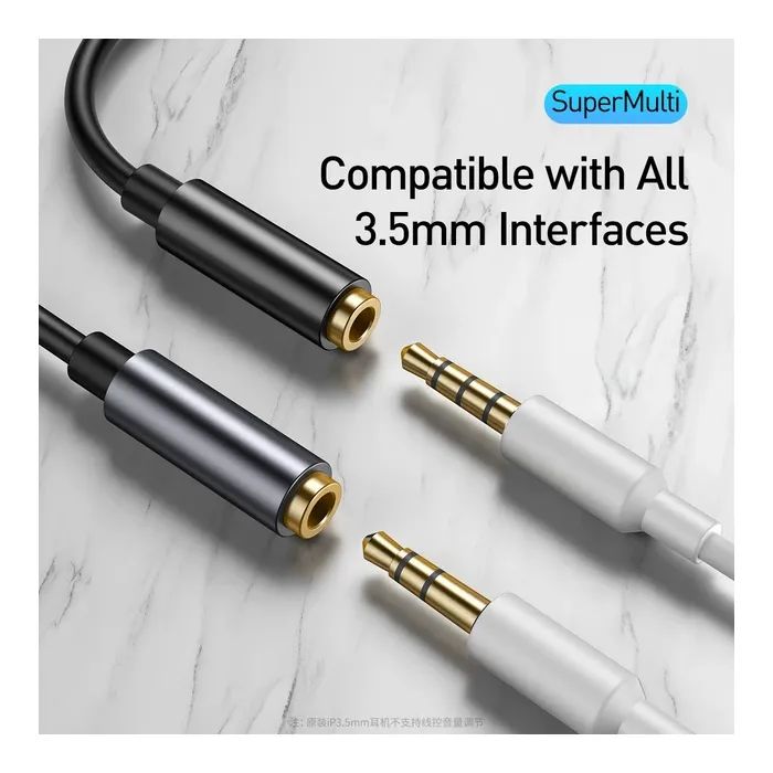 Переходник USB-C M to 3.5mm F Baseus (CATL54-0G) изображение 9